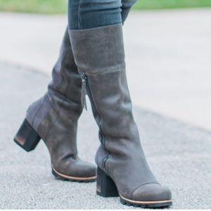 Sorel Addington Tall Boots, Dark Grey Sz 7